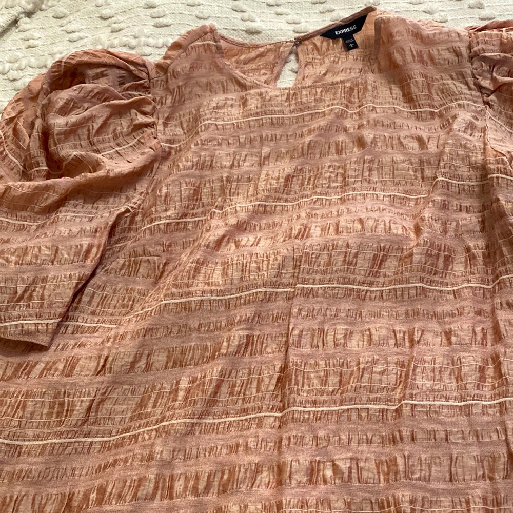 Casual blush shirt
